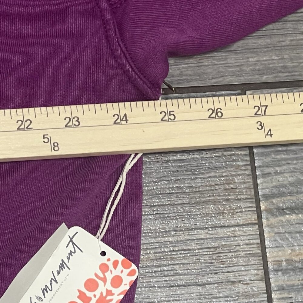 NWT Free People Movement x Hatch Maternity Intercept Pullover XS X-Small Berry - Picture 14 of 15